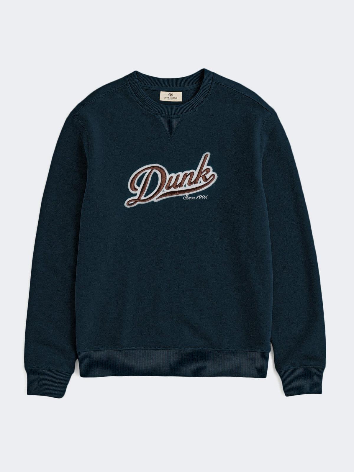 Polera DUNKELVOLK DUNK Crew FL Verde, Hombre - foto 1