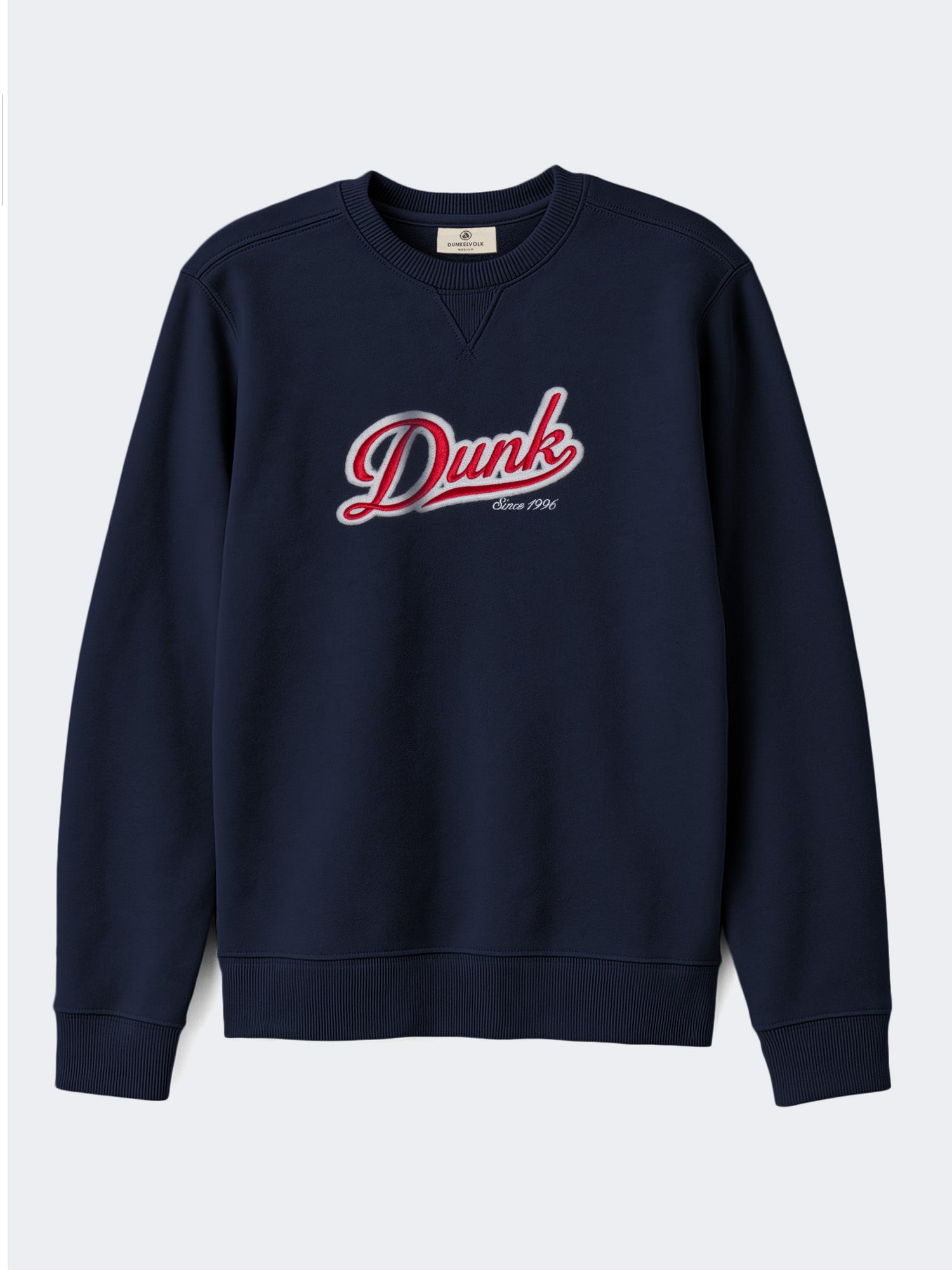 Polera DUNKELVOLK DUNK Crew FL Azul Marino, Hombre - foto 1