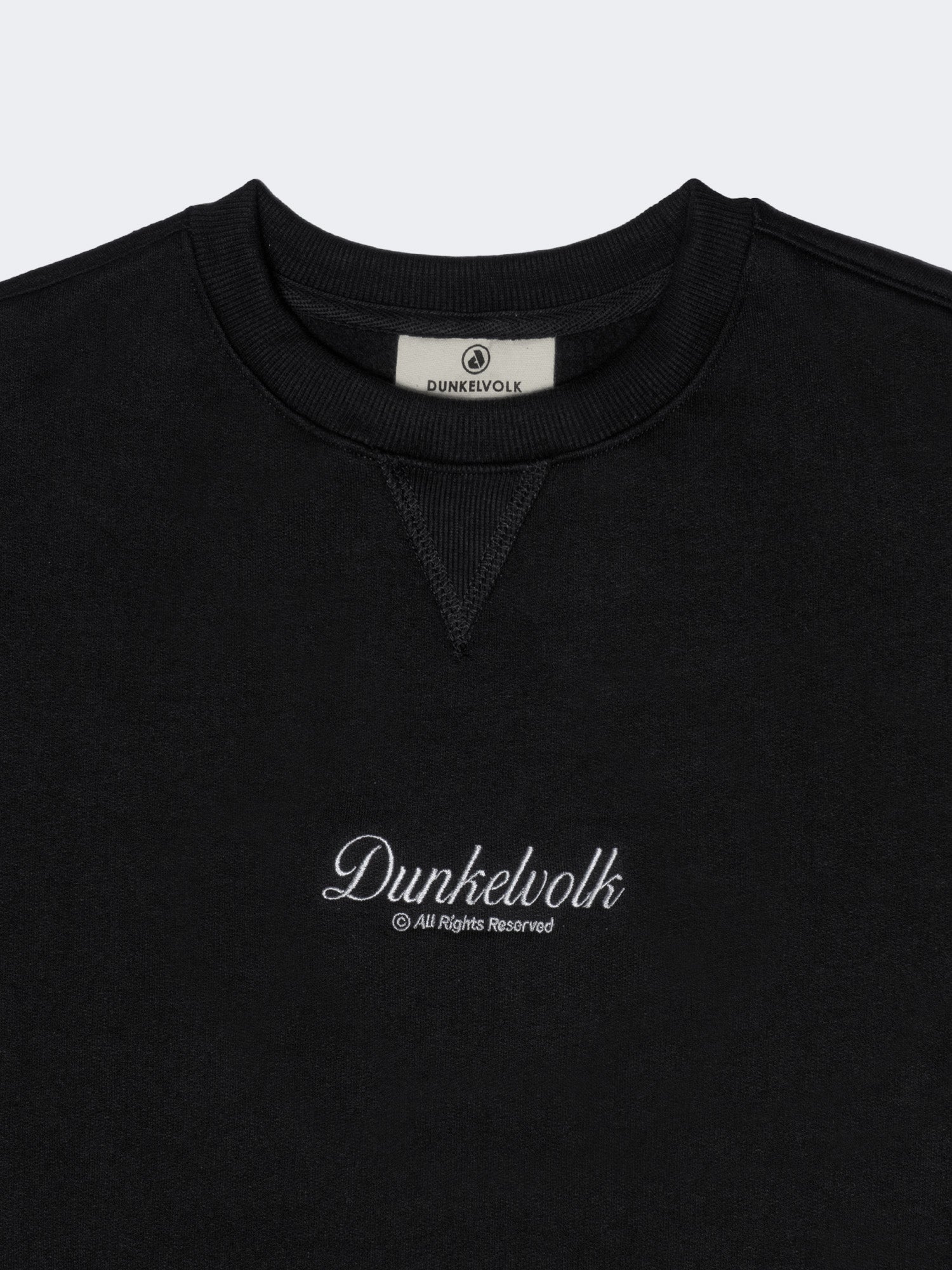 Polera Dunkelvolk Prime Logo Petit Negro, Hombre