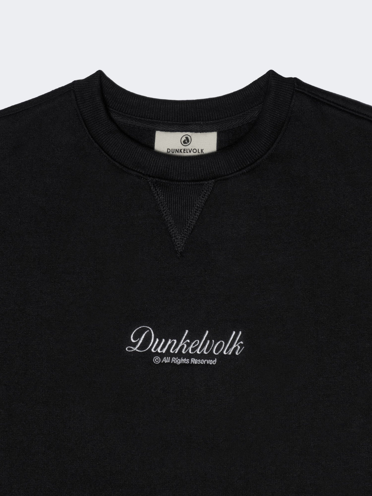 Polera Dunkelvolk Prime Logo Petit Negro, Hombre