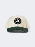 Gorra Dunkelvolk DUNK Circle Verde Hueso, Hombre