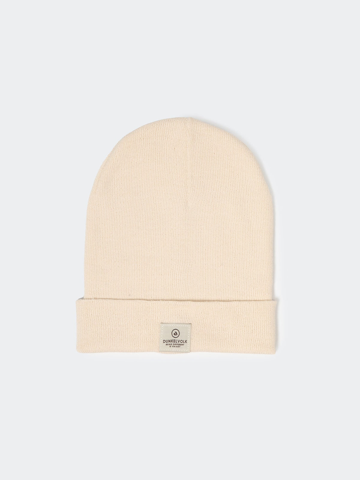 Gorra para Hombre DUNKELVOLK ESSENTIAL BEANIE V2 Blanco Hueso