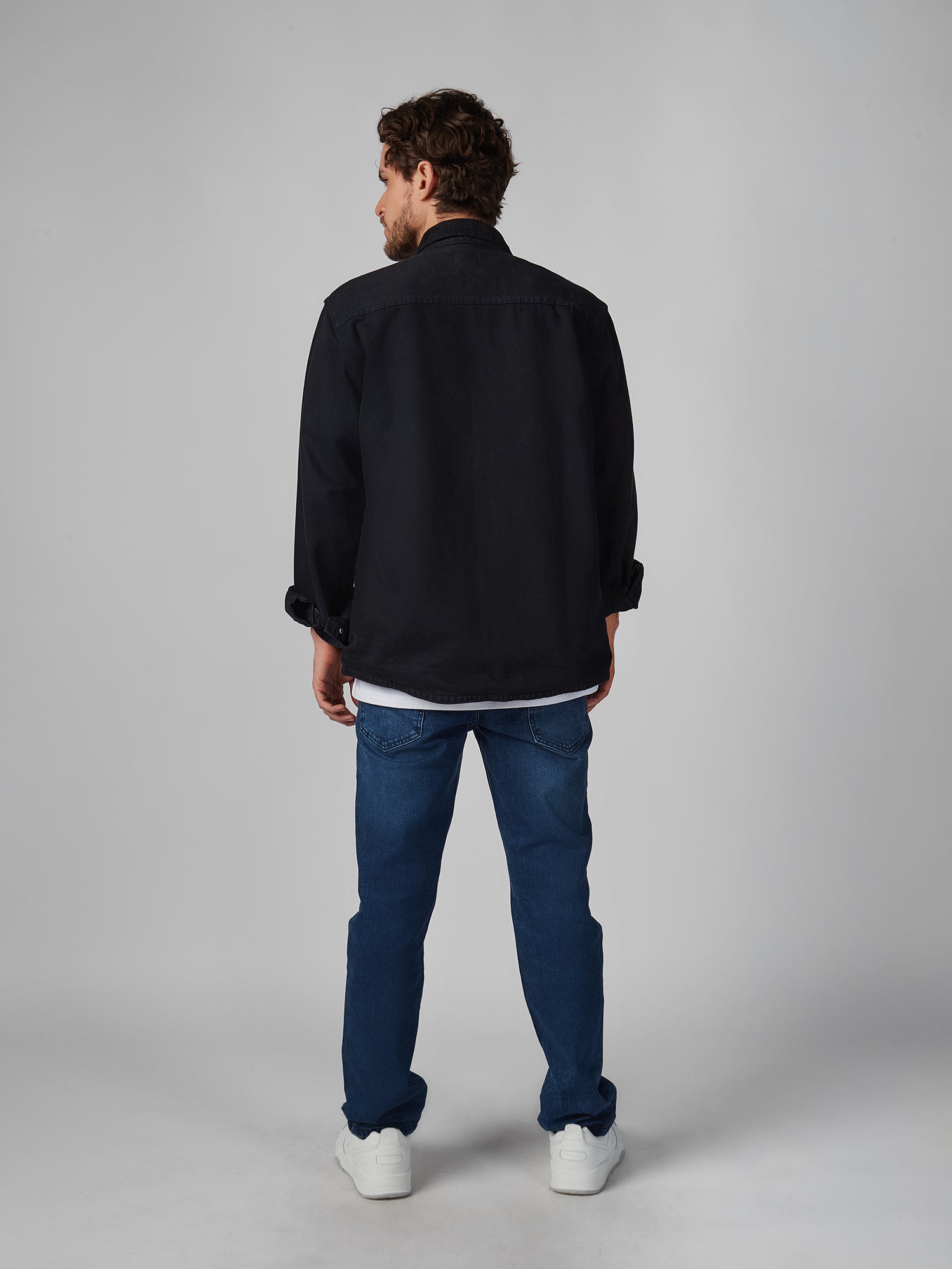 Casaca para Hombre DUNKELVOLK DENIM LIGHTWORK BLK