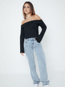 Top para Mujer DVK OFF SHOULDER OFF SHOULDER TOP NGR