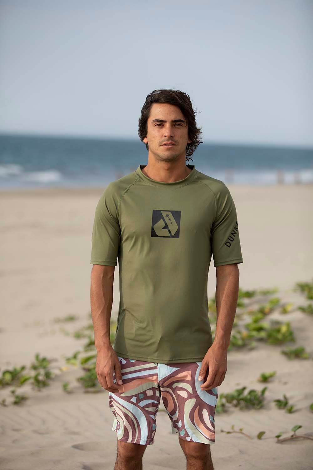 Lycra para Hombre Dunkelvolk LYCRA SS COSTA V GREE