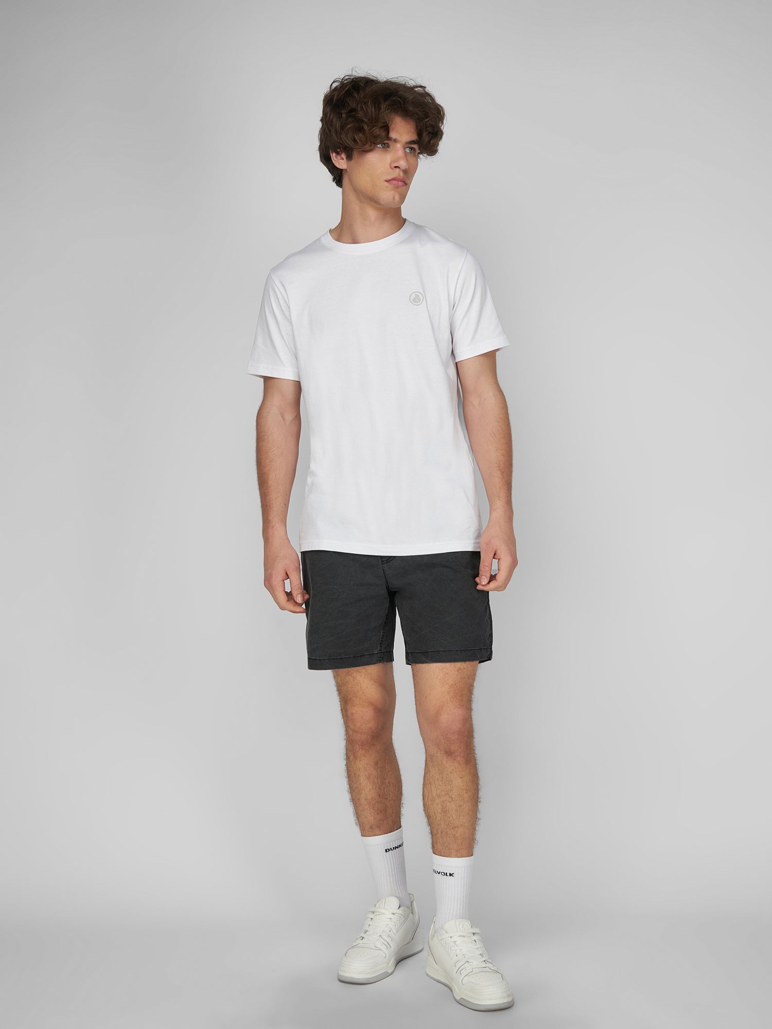 Polo DUNKELVOLK 3D Logo Blanco, Hombre - foto 1