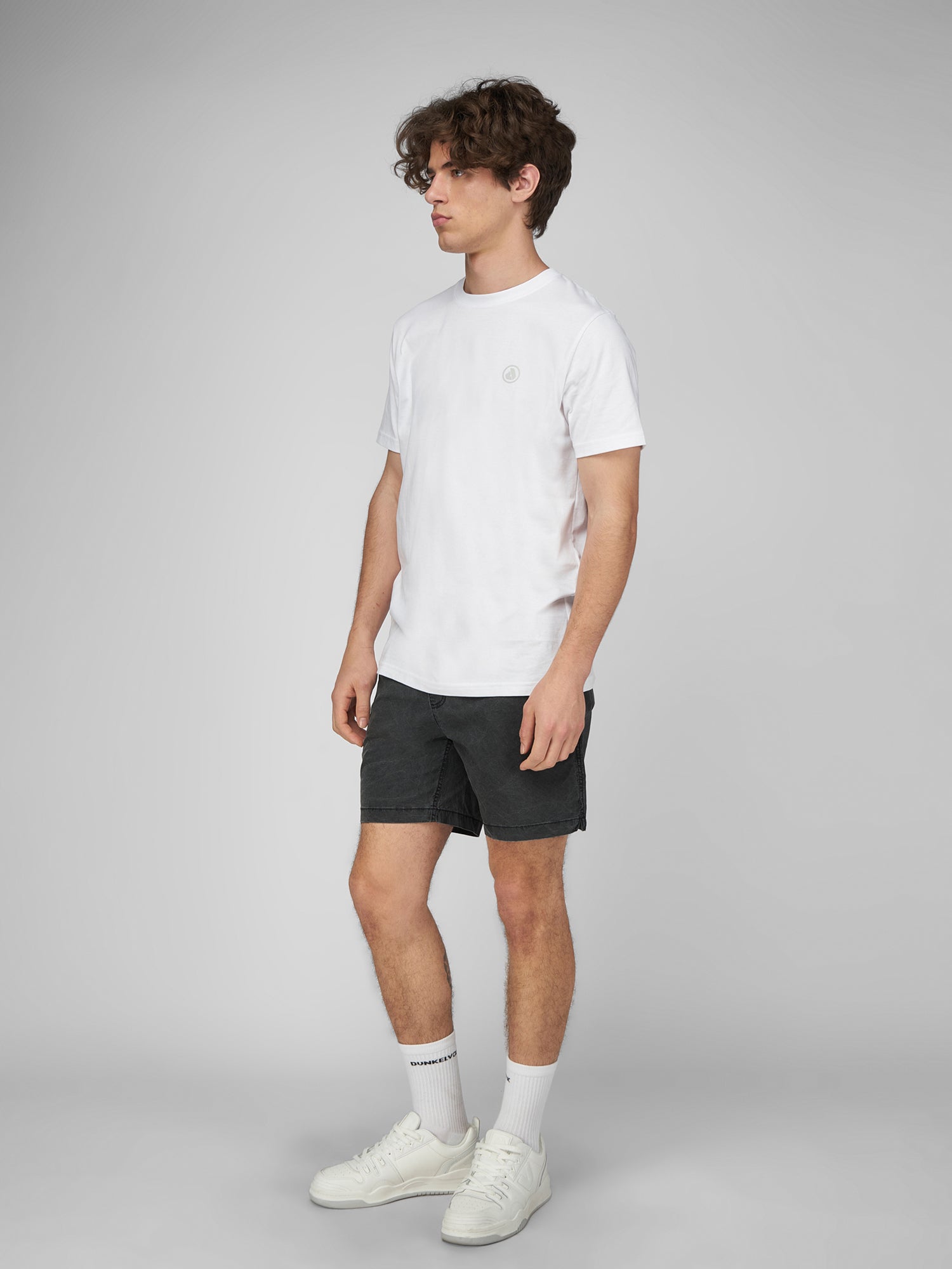 Polo DUNKELVOLK 3D Logo Blanco, Hombre - foto 3