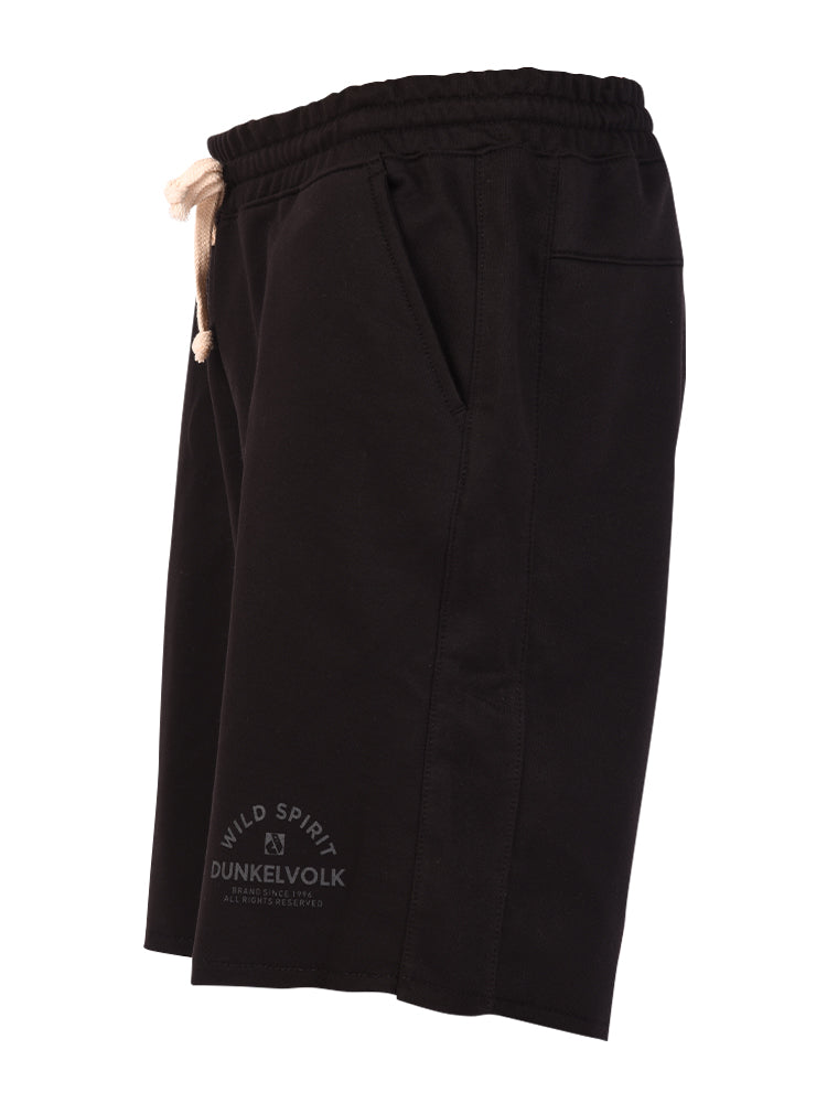 Short para Hombre DUNKELVOLK FLEECE BASIC JOGGING BLK