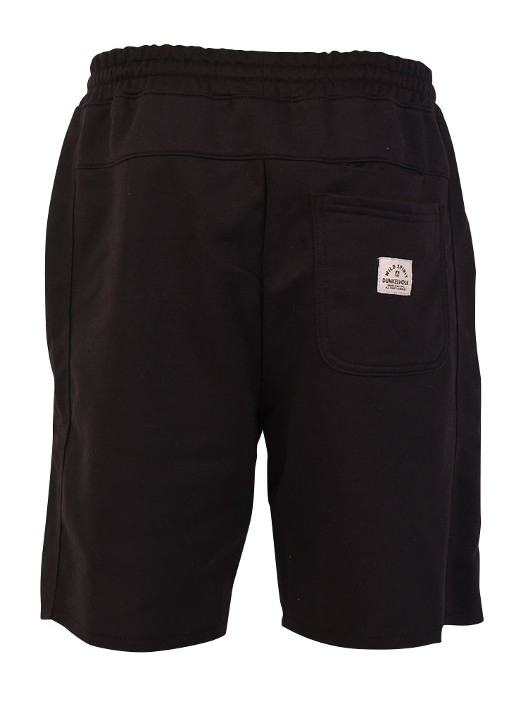 Short para Hombre DUNKELVOLK FLEECE BASIC JOGGING BLK