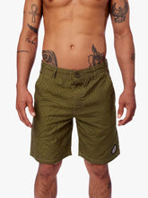Cargar imagen en el visor de la galería, Short para Hombre DUNKELVOLK DRILL FULL PRINT RADAR ARMY
