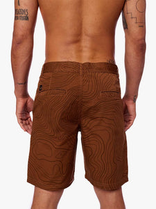 Short para Hombre DUNKELVOLK DRILL FULL PRINT RADAR 18" CAST