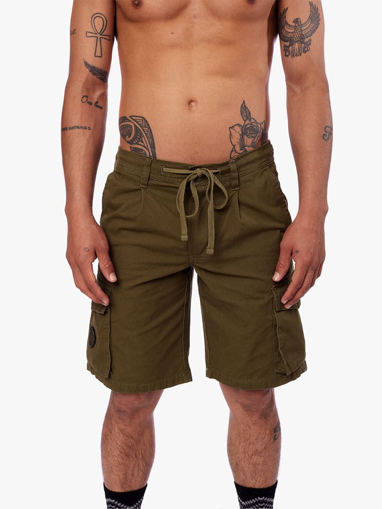 Short para Hombre Dunkelvolk CARGO NO EXCUSES 19" ARMY