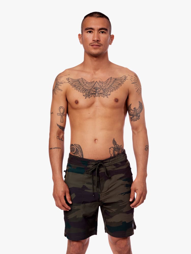 Short para Hombre DUNKELVOLK AMPHIBIAN TRAVELLER 18" CAMO