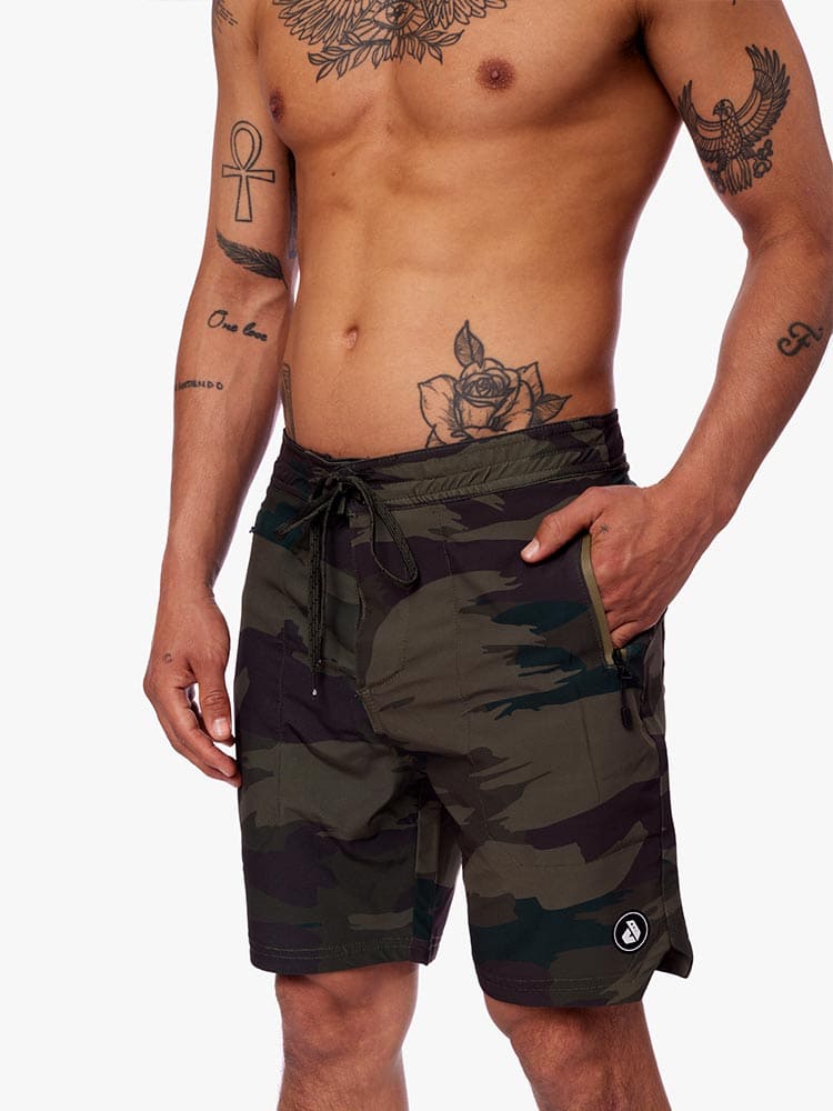 Short para Hombre DUNKELVOLK AMPHIBIAN TRAVELLER 18" CAMO