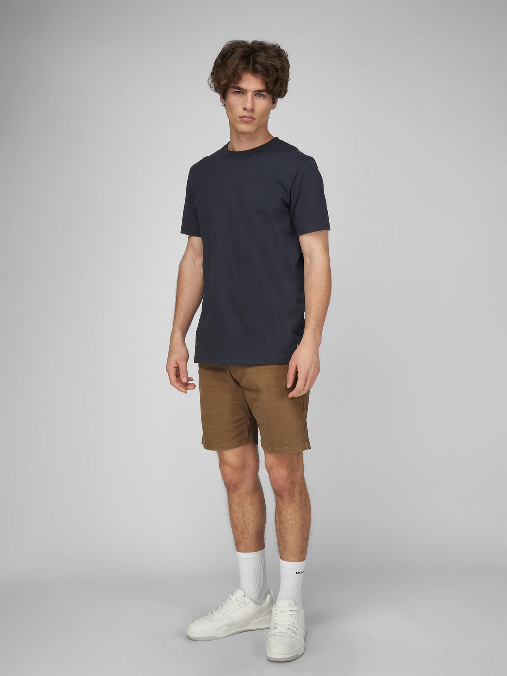 Polos para Hombre DUNKELVOLK SIMPLE TEE Azul Marino Oscuro