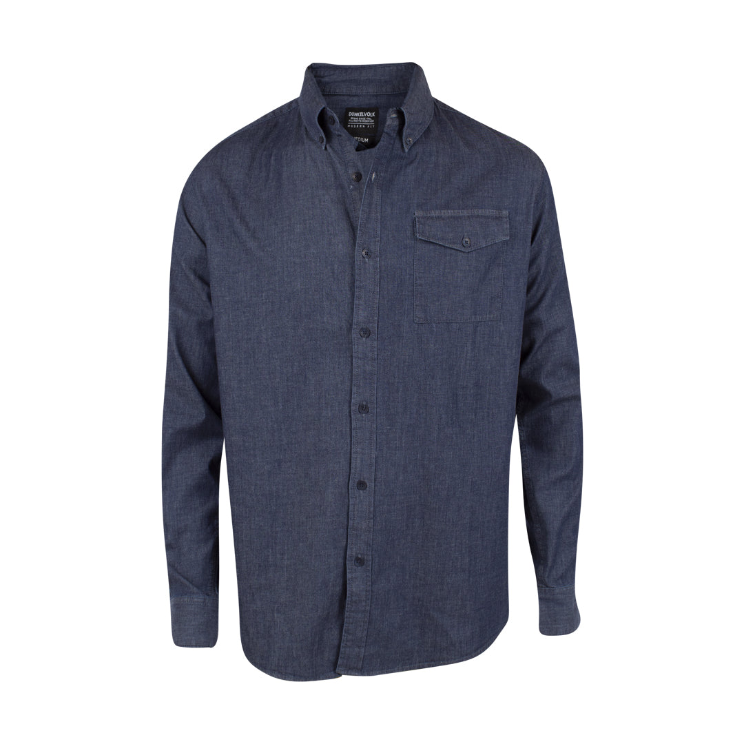Camisa para Hombre DUNKELVOLK SHIRT LS MIKEMO AZL