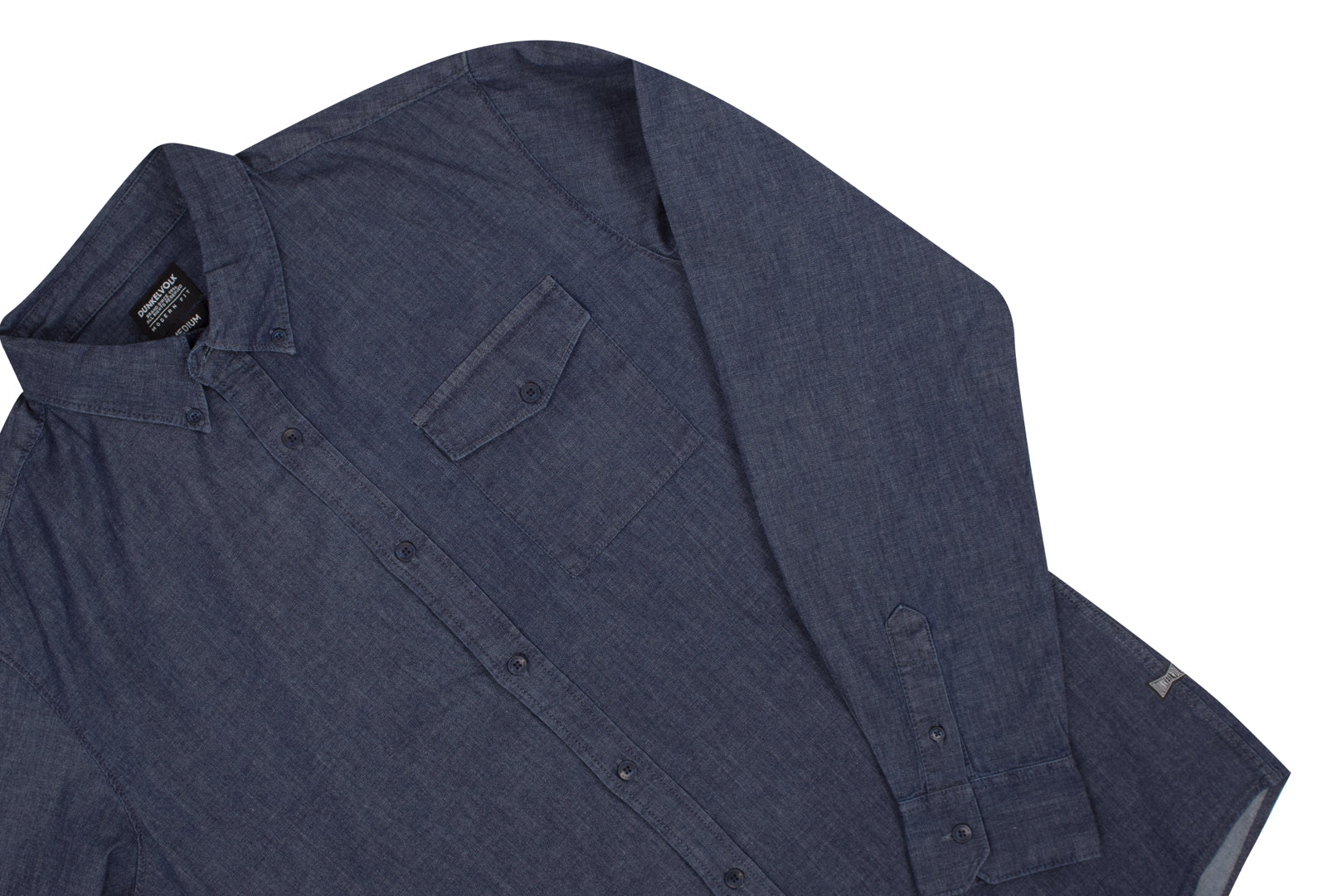 Camisa para Hombre DUNKELVOLK SHIRT LS MIKEMO AZL