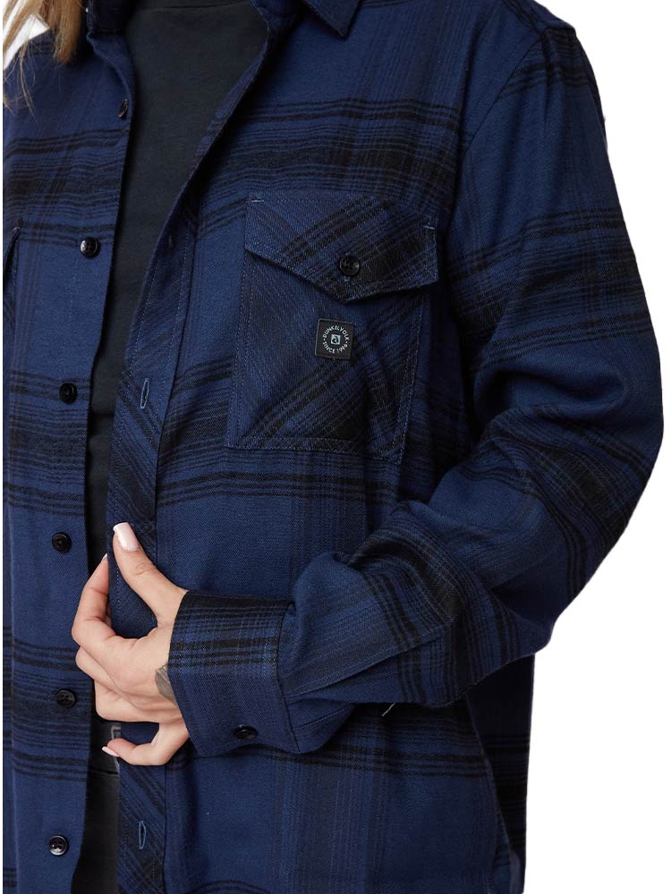 Camisa para Hombre DUNKELVOLK FLANNEL TEXAS SHIRT AZL