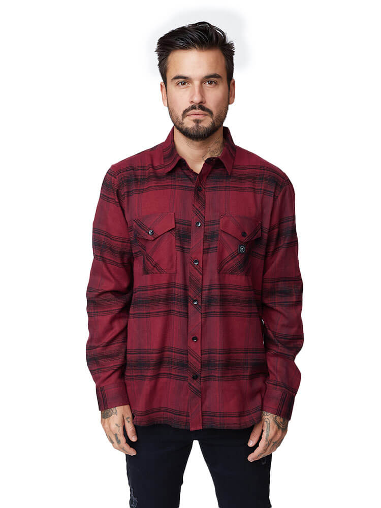 Camisa para Hombre DUNKELVOLK FLANNEL TEXAS SHIRT RO