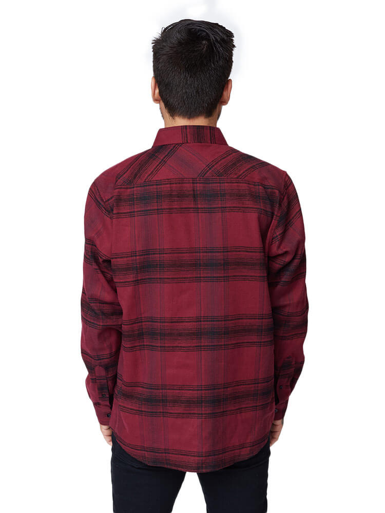 Camisa para Hombre DUNKELVOLK FLANNEL TEXAS SHIRT RO