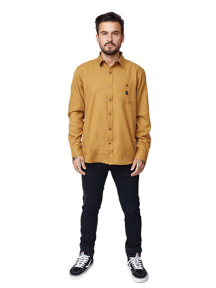Camisa para Hombre DUNKELVOLK SHIRT LS BASE CAMP SHIRT CML