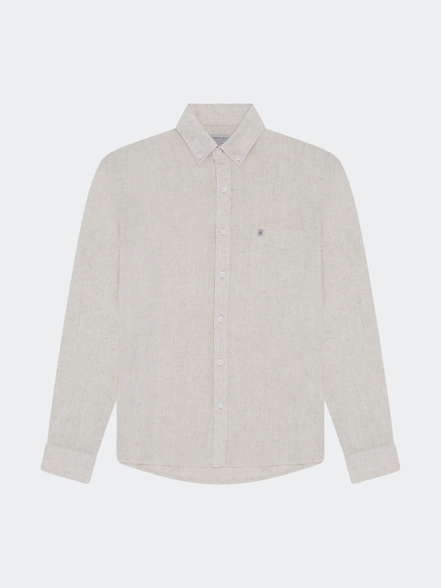 Camisa para Hombre DUNKELVOLK LINEN BLESSED KHA