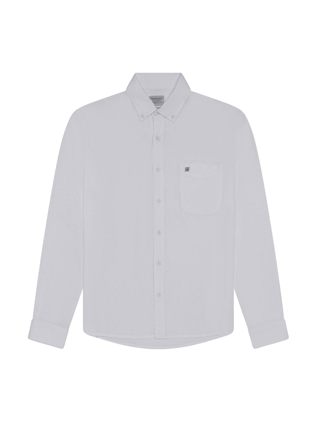 Camisa para Hombre DUNKELVOLK LINEN BLESSED WHT