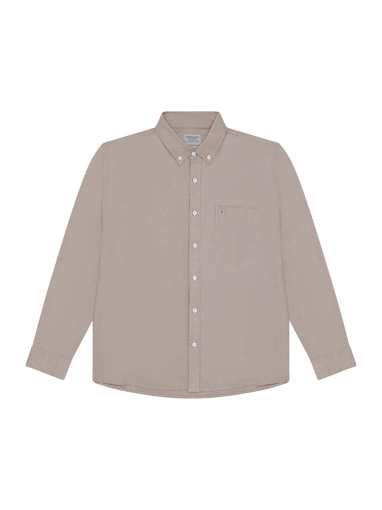 Camisa para Hombre DUNKELVOLK OXFORD KANGAROO BEI