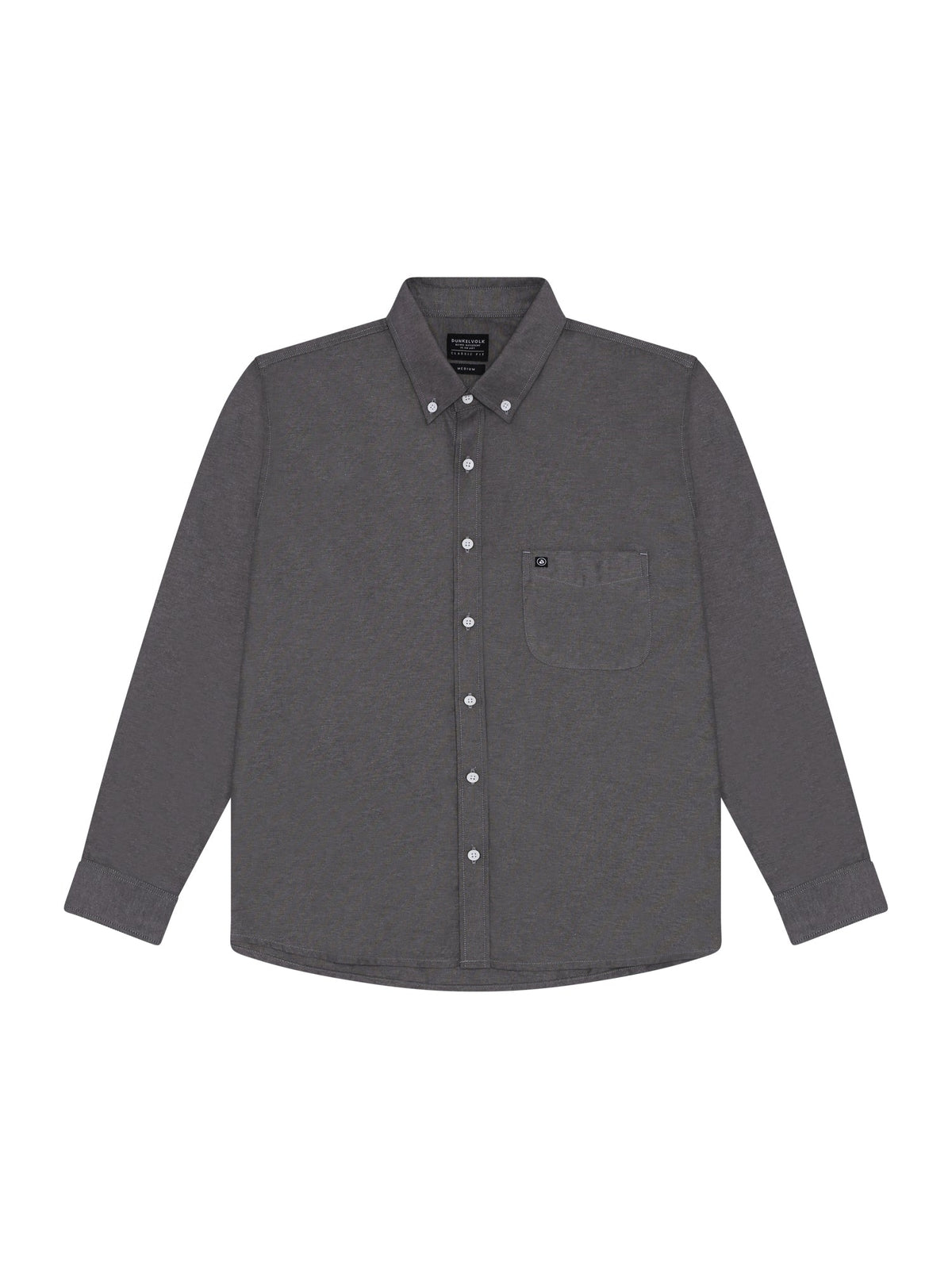 Camisa para Hombre DUNKELVOLK OXFORD KANGAROO GRY