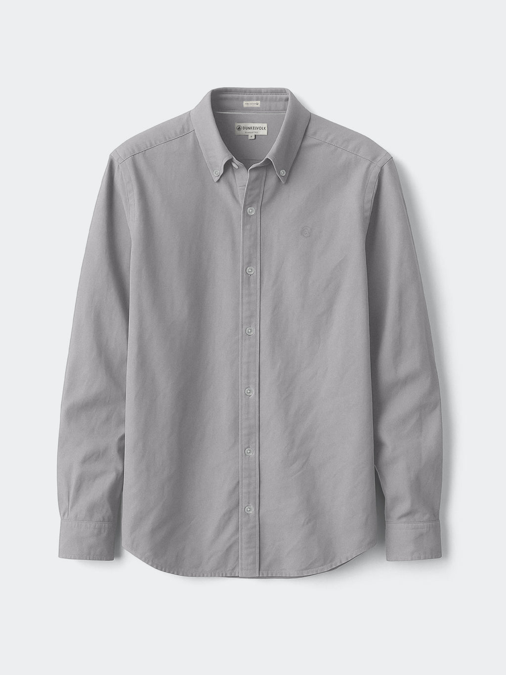 Camisas Manga Larga para Hombre DUNKELVOLK BLESSED PIMA Gris