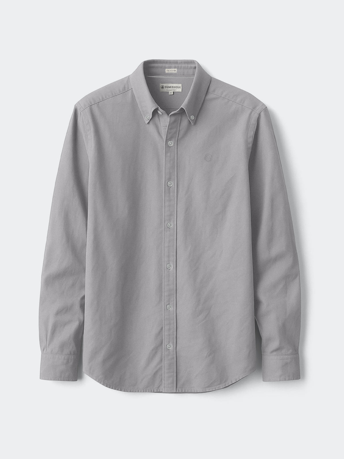 Camisas Manga Larga para Hombre DUNKELVOLK BLESSED PIMA Gris