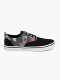 Zapatillas DUNKELVOLK Cosmic camufladas de canvas, vista lateral