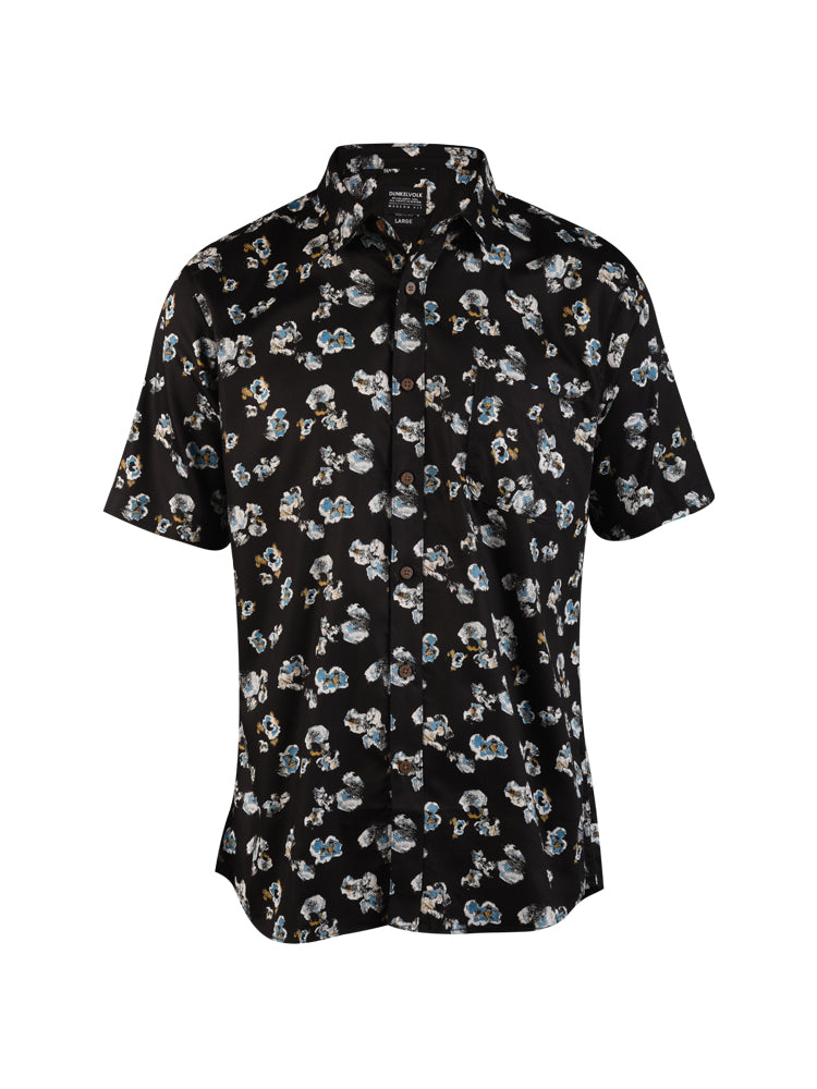 Camisa para Hombre DUNKELVOLK SHIRT SS STUBBORN NEGR