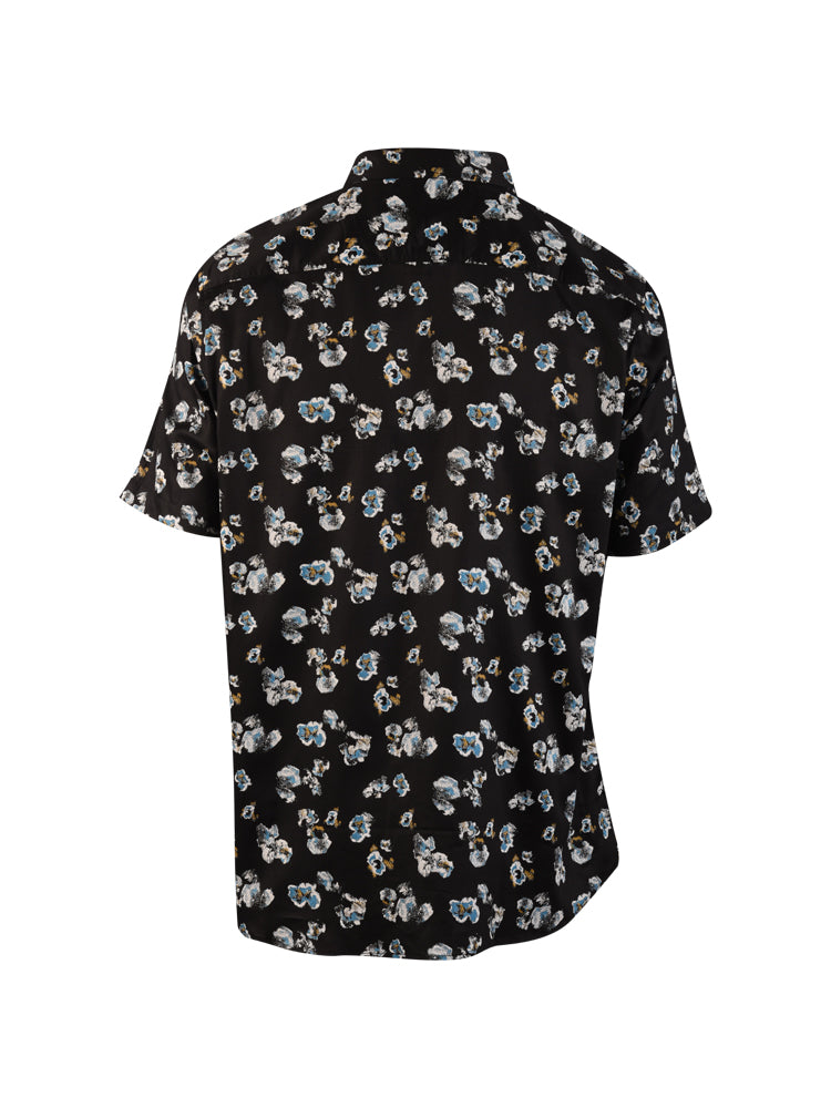 Camisa para Hombre DUNKELVOLK SHIRT SS STUBBORN NEGR