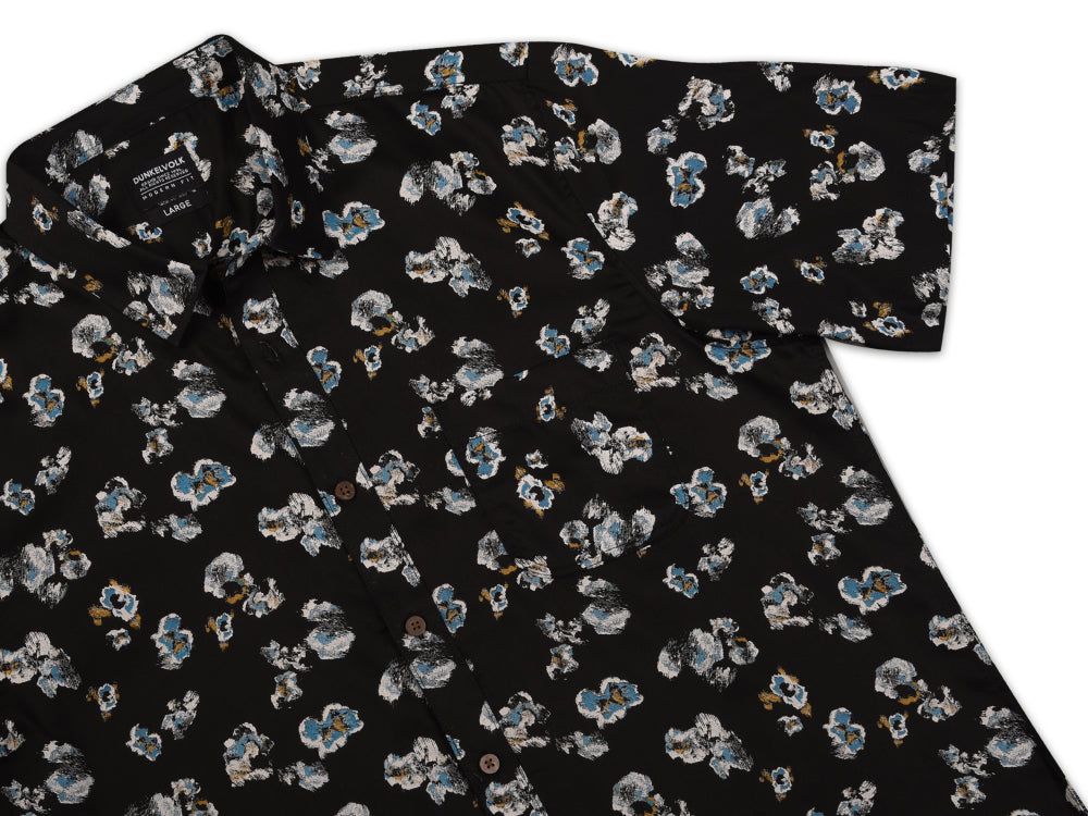 Camisa para Hombre DUNKELVOLK SHIRT SS STUBBORN NEGR