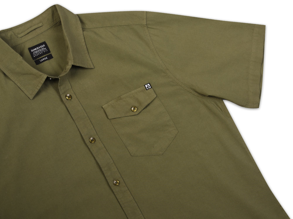 Camisa para Hombre DUNKELVOLK SHIRT SS WALLA VRD