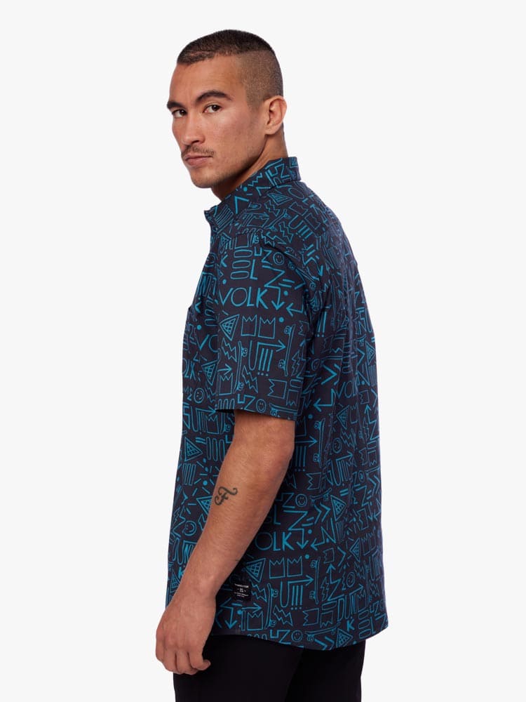 Camisa para Hombre DUNKELVOLK CLASSIC ETNIA CLASSIC SHIRT NVY