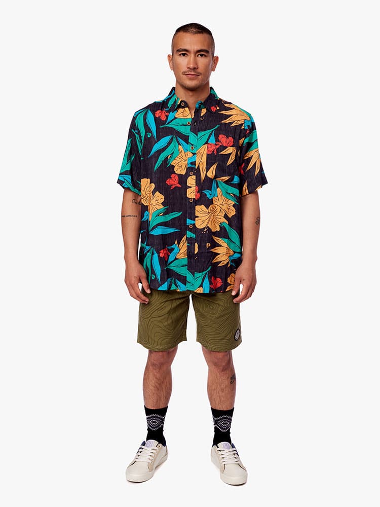 Camisa para Hombre DUNKELVOLK CLASSIC NEW ALOHA CLASSIC SHIRT MLTI