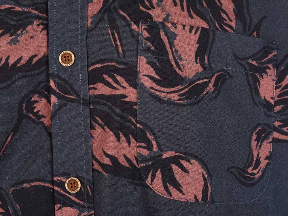 Camisa para Hombre Dunkelvolk CLASSIC TROPICANA CLASSIC SHIRT NVY