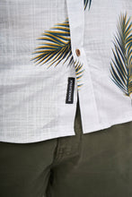Cargar imagen en el visor de la galería, Camisa para Hombre DUNKELVOLK HAWAIIAN TROPICAL WHT

