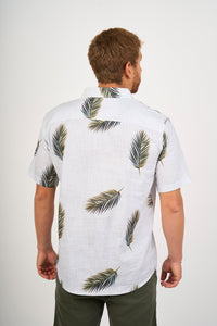 Camisa para Hombre DUNKELVOLK HAWAIIAN TROPICAL WHT