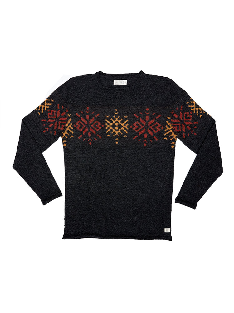Chompa para Hombre Dunkelvolk CREW NECK PAPATIKA ALPACA NEG