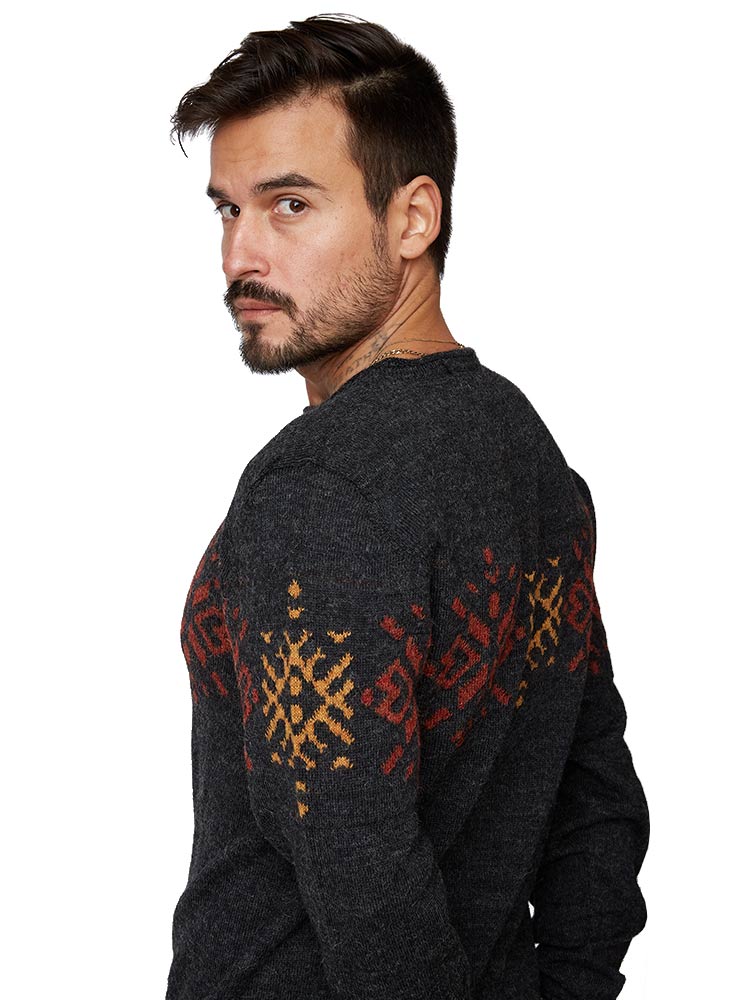 Chompa para Hombre Dunkelvolk CREW NECK PAPATIKA ALPACA NEG