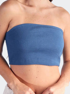 Top para Mujer DVK STRAPLESS STRAPLESS AZL