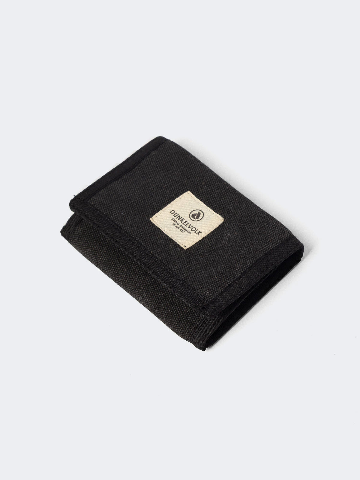 WALLET para HOMBRE DUNKELVOLK TRIFOLD CANVA BLK