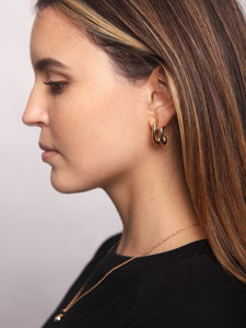 Aretes para Mujer DVK ARETES ARETES WILLOW ORO