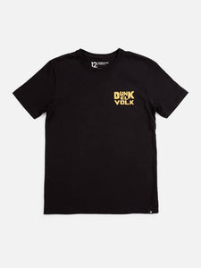 Polo para Niño Dunkelvolk CLASSIC DUNK SHIELD TEE BLK 8 años a más