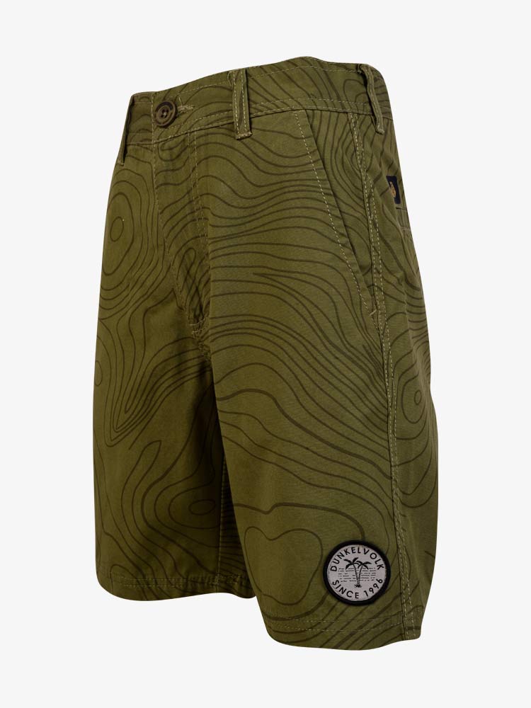 Short para Niño DUNKELVOLK DRILL FULL PRINT RADAR ARMY