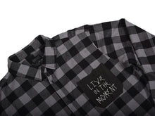 Cargar imagen en el visor de la galería, Camisa para Hombre DUNKELVOLK FLANNEL HEAD GRIS
