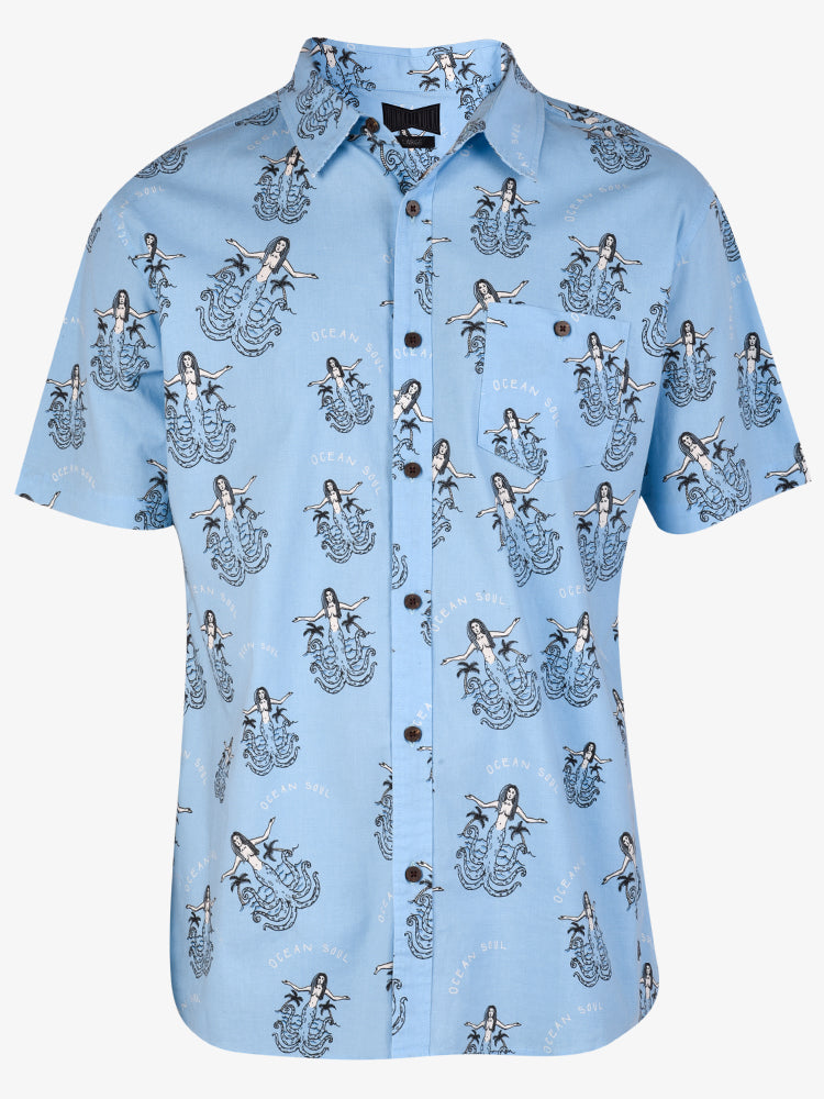 Camisa Dunkelvolk SHIRT SS SOUL TURQUESA